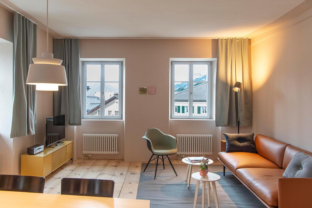 Ferienwohnung Chasa Fent, Sent Scuol im Engadin Exterior foto