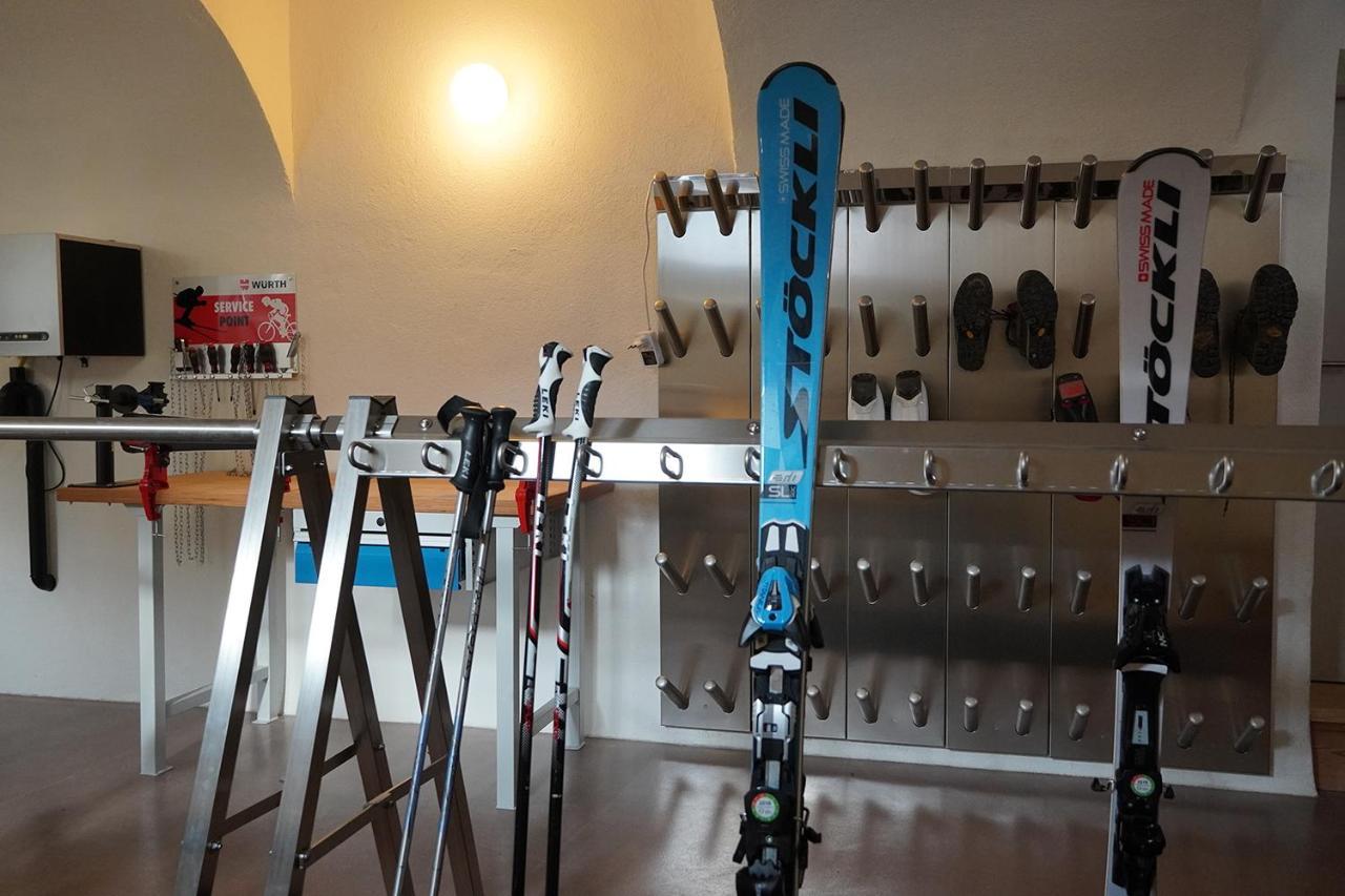 Ferienwohnung Chasa Fent, Sent Scuol im Engadin Exterior foto