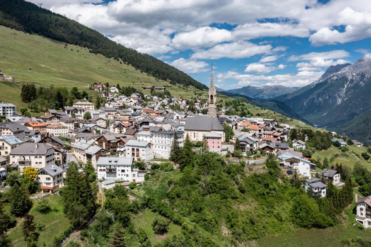 Ferienwohnung Chasa Fent, Sent Scuol im Engadin Exterior foto
